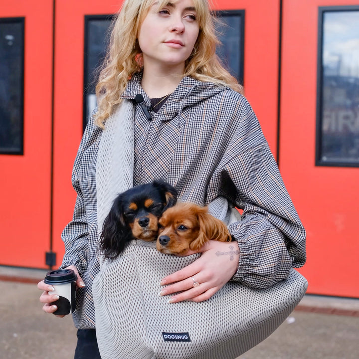 3dMesh Dog Carrier in Tan