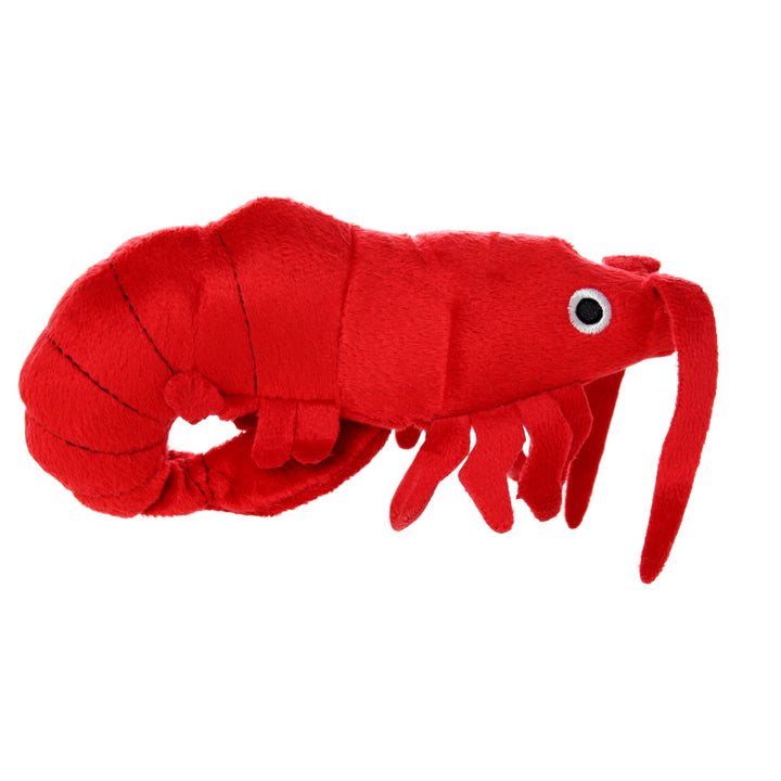 Mighty Ocean Prawn, Plush, Squeaky Dog Toy