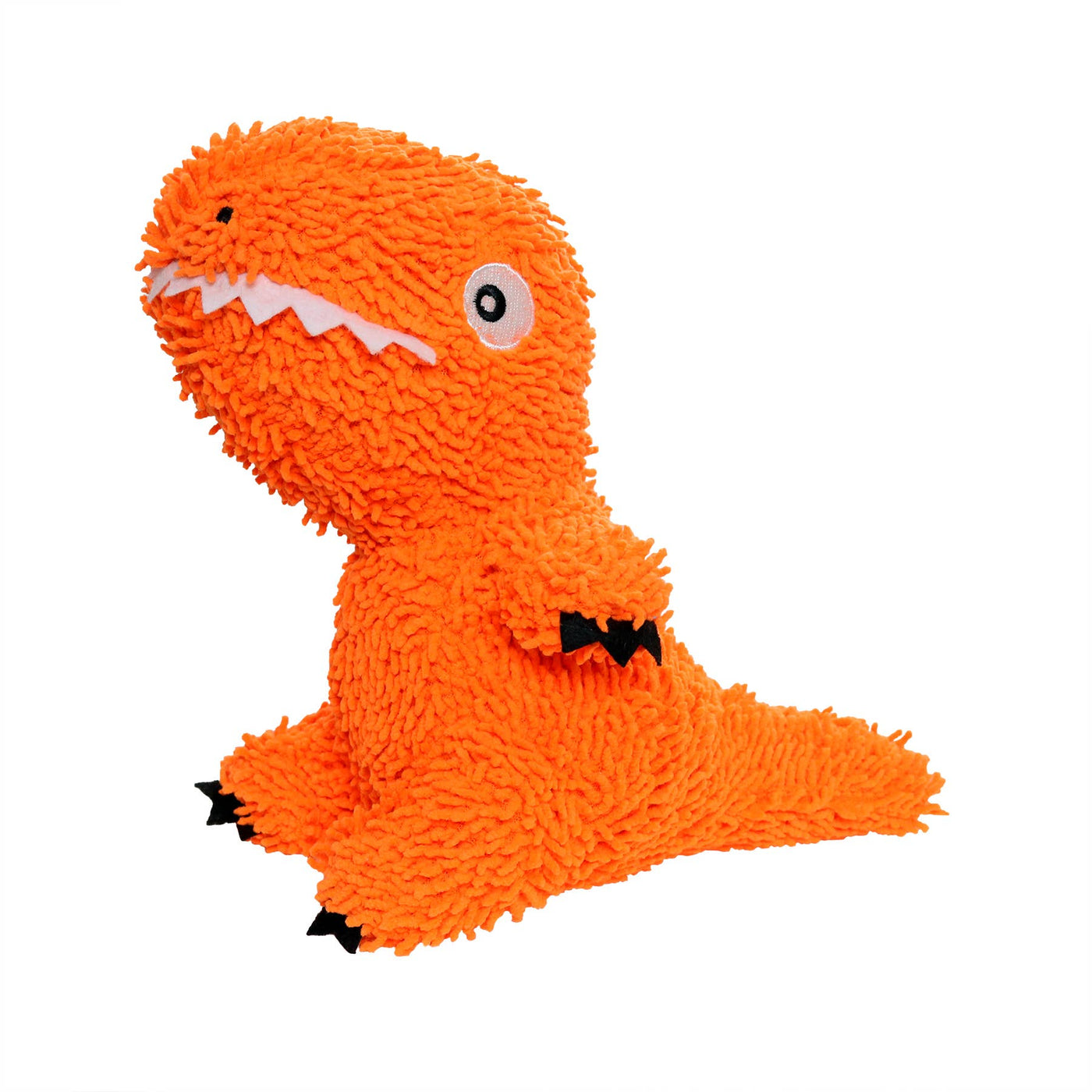 Mighty Microfiber Ball T-Rex, Durable, Squeaky Dog Toy