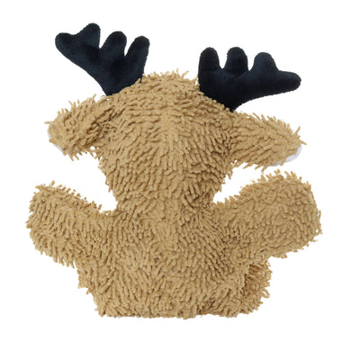 Mighty Microfiber Ball Reindeer, Holiday Squeaky Dog Toy