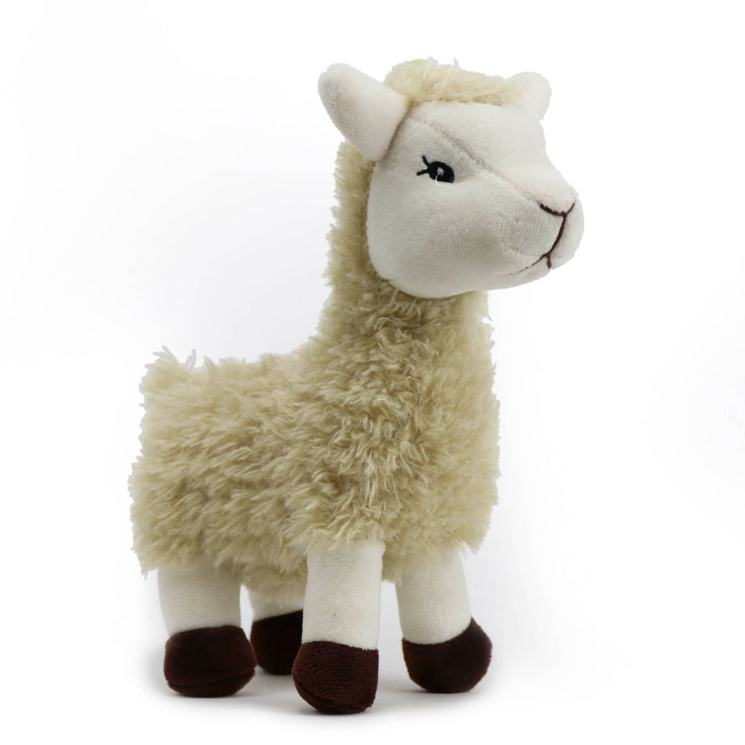 Cuddly Llama Dog Toy by Steel Dog