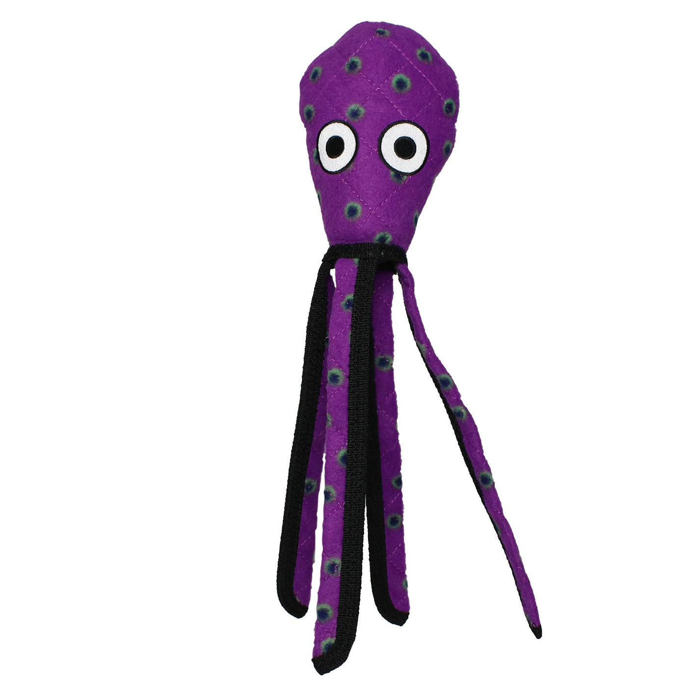 Tuffy Ocean Squid - Purple, Durable, Tough, Squeaky Dog Toy