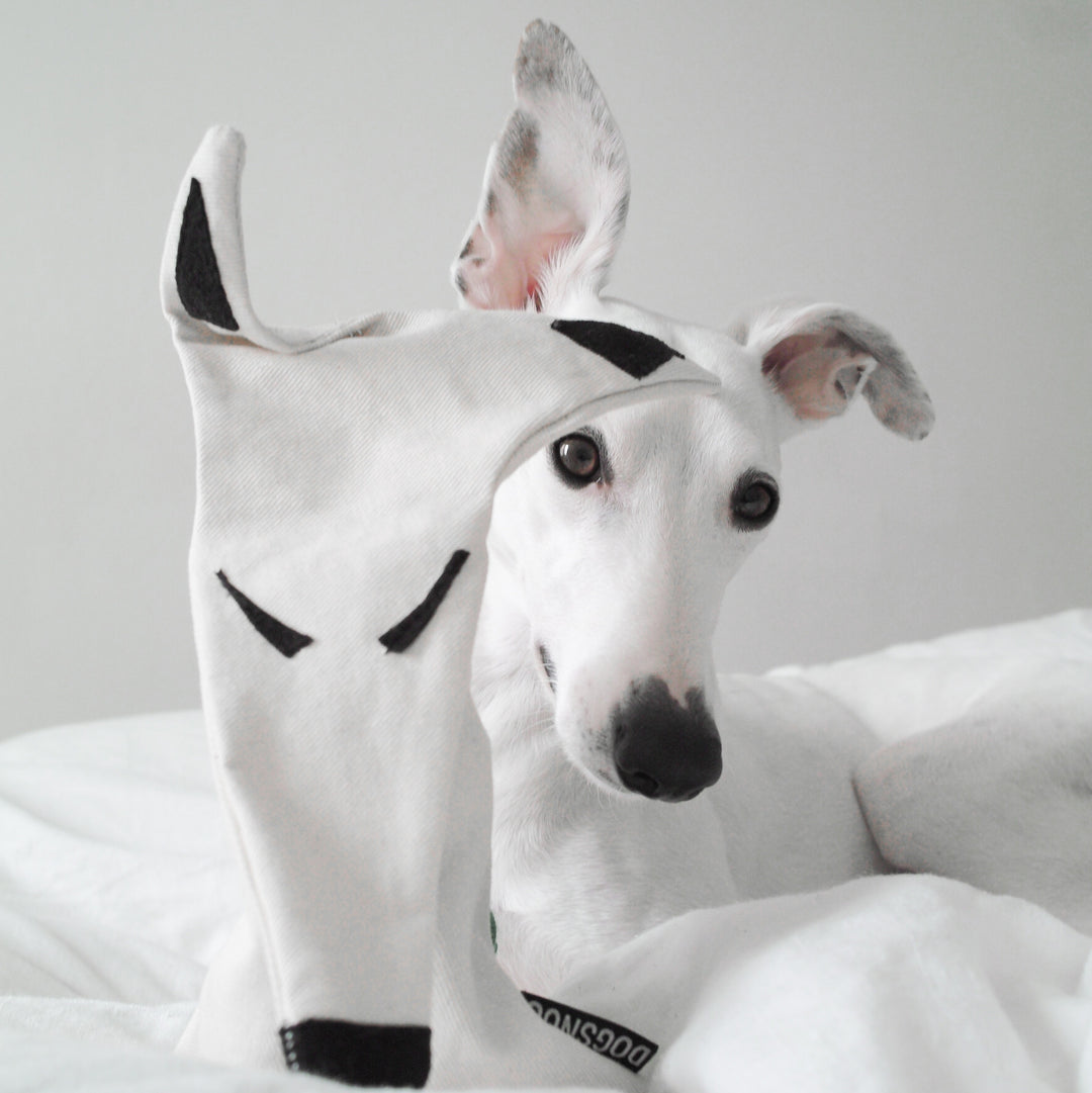 The Dog Treat Puzzle is also available in white