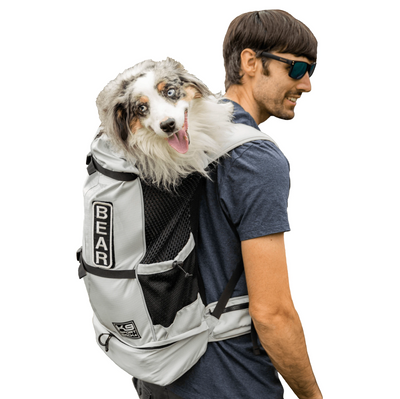 K9 SPORT SACK KNAVIGATE - The Best Backpack Dog Carrier in lunar grey