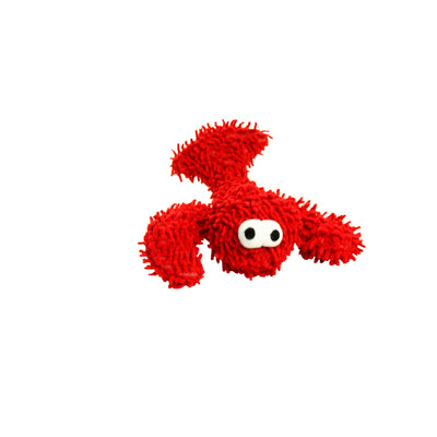 Mighty Microfiber Ball Lobster, Durable, Squeaky Dog Toy